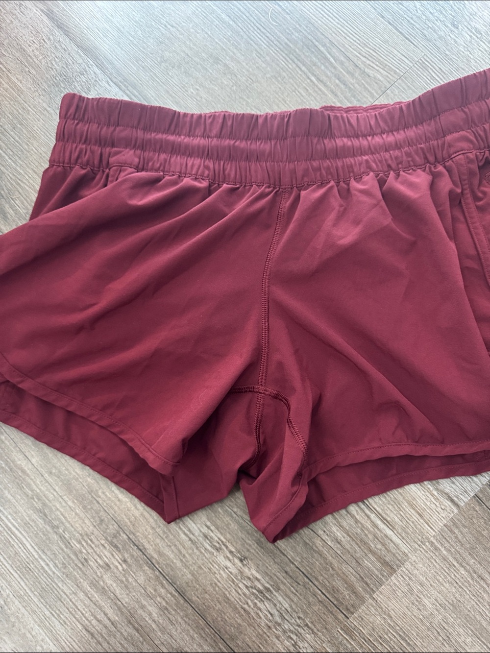 lululemon athletica Burgundy Athletic Shorts - Picture 7 of 8
